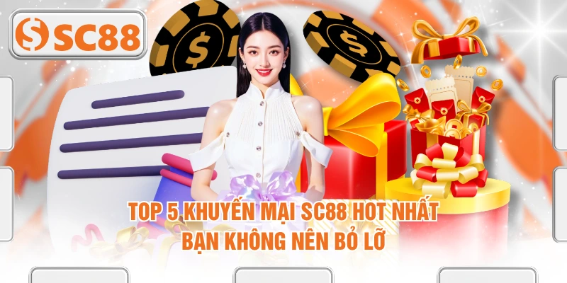 Top 5 Khuyến Mại SC88 Hot Nhất Bạn Không Nên Bỏ Lỡ